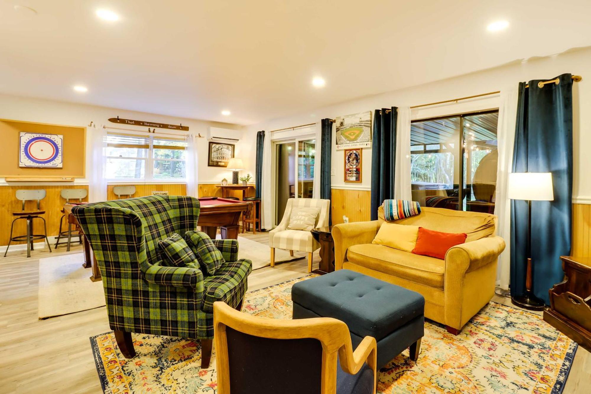 Poconos Ski Retreat With Sauna, Hot Tub, And Game Room Lake Harmony Εξωτερικό φωτογραφία