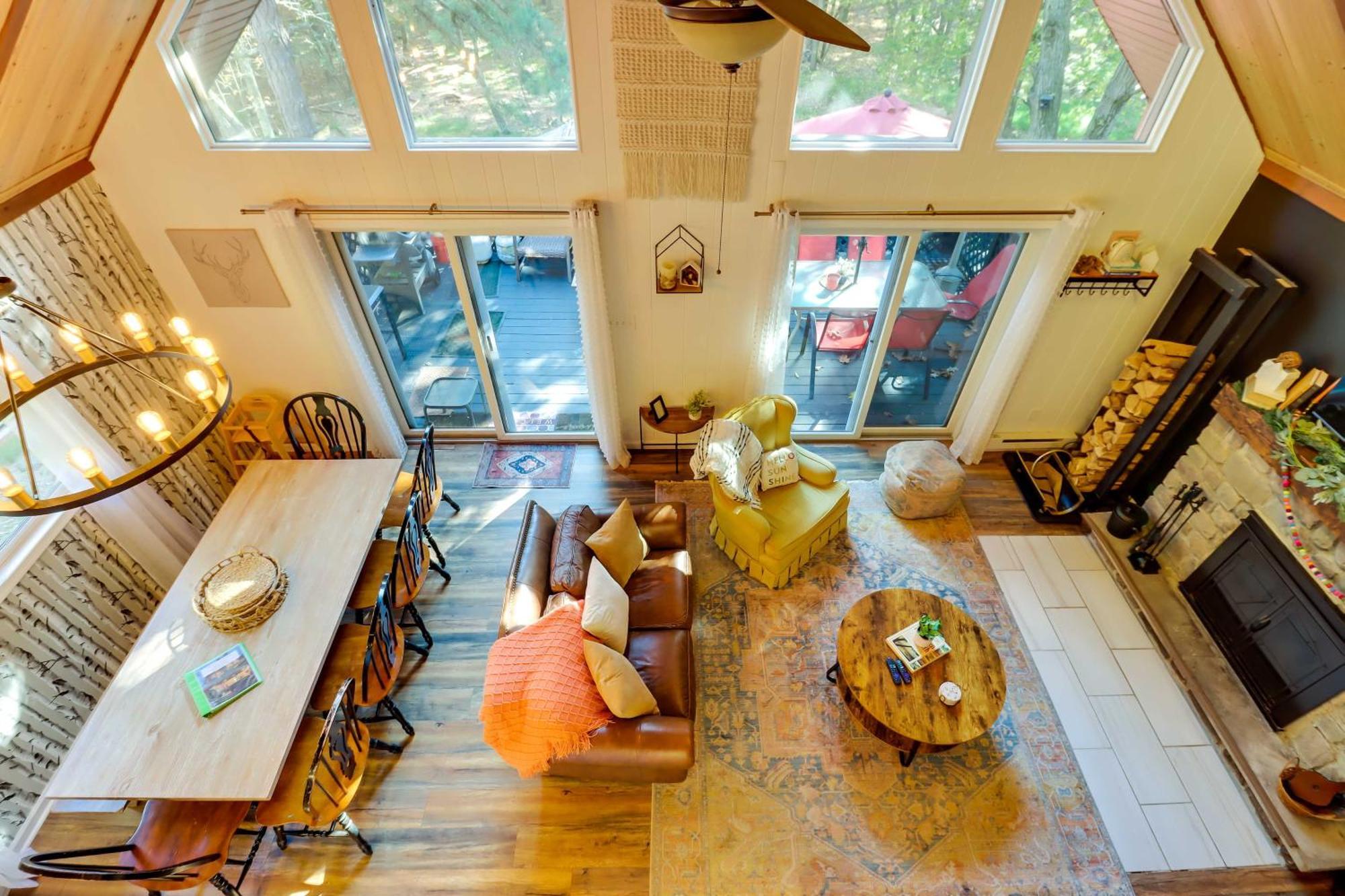 Poconos Ski Retreat With Sauna, Hot Tub, And Game Room Lake Harmony Εξωτερικό φωτογραφία